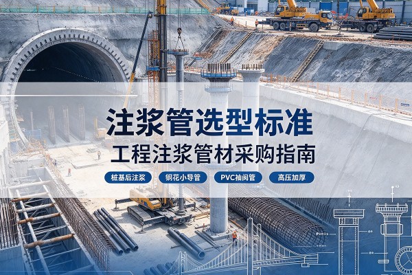 东风注浆管选型标准